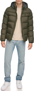Nueva Llegada Chaquetas Acolchadas Casuales con Capucha Unisex Personalizadas, Abrigo de Invierno de Alta Calidad Relleno de Poliéster con Estampado Puff - Product Image 2