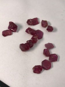 Natural Ruby Glass Filled rough 1 Gram Size 16.15 Gram Lot - Product Image 6