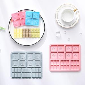 Leaves Chocolate Version Baking Candy Ice Cake Mold Resin <b>Silicone</b> Mold - Product Image 1