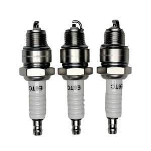 Bougie d'<span class=keywords><strong>allumage</strong></span> E6TC pour moto, type standard - Haute performance, filetage 14 mm, pour moteur 50cc-150cc, ATV, scooter, cyclomoteur - Product Image 1