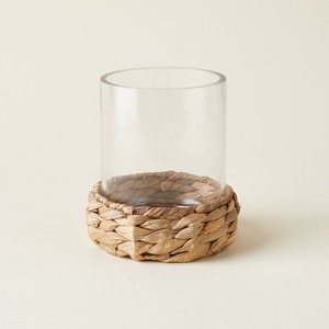 Enveloppes pour tasses en jacinthe d'eau, tissées à la main, design personnalisé, prix compétitif, couvre-boissons en fibres naturelles - Product Image 3
