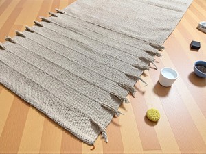 Tapete de Ejercicio Rectangular Contemporáneo de Chenilla con Patrón Impreso, Base de Goma Antideslizante, Grosor Medio, para Uso Doméstico - Product Image 2