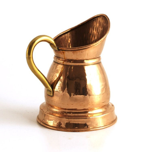 Luxury Hammered Copper Water Pitcher Vintage Style Durable <b>Jug</b> for <b>Drinks</b> Party Use 500-1000ml Metal Pitcher - Product Image 2
