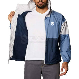 Breathable <b>Running</b> <b>Jacket</b> With Full Zip Closure And Secure Side Pockets Windproof <b>Running</b> <b>Jacket</b> - Product Image 4