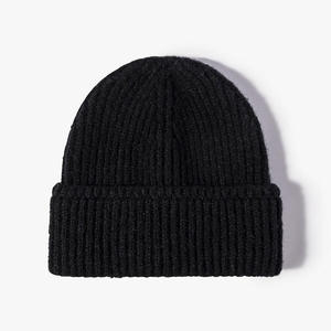 Gorro de Punto Jacquard de Alta Calidad, 100% Lana, Transpirable, Impermeable, Ajustable, para Invierno, Unisex, con Logotipo Personalizado Bordado - Product Image 1