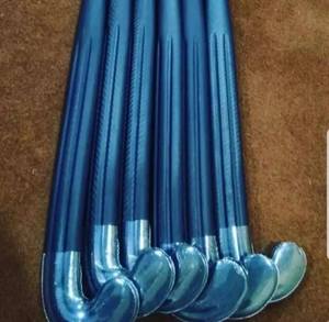 Bâtons de hockey sur gazon 100% carbone pour gardien de but et junior, intérieur/extérieur, fabriqués par Eoin Winston Sports pour l'entraînement, les matchs et le divertissement - Product Image 1