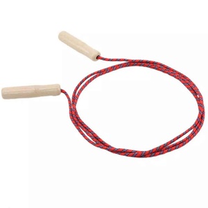 Cuerda de Saltar Personalizada para Gimnasio y Fitness, con Mango de Madera Maciza, para Ejercicios Deportivos, Cuerda de Saltar Resistente para Adultos - Product Image 2