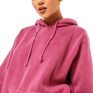 Sudaderas con Capucha de Alta Calidad para Mujer, Diseño Desgastado, Tendencia 2026, Último Diseño, Sudaderas con Capucha de Invierno con Lavado Ácido para Mujer - Product Image 5