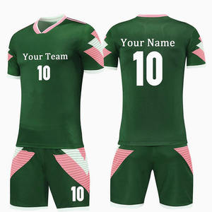Dernier modèle d'uniforme de football pour hommes en polyester, ensemble d'uniformes d'entraînement de club avec logo et nom d'équipe, service OEM - Product Image 3