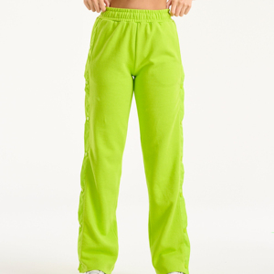 Pantalon de jogging taille haute pour femme, couleur unie, coupe ample, décontracté, avec cordon de serrage, jambe droite, idéal pour le yoga et le fitness en hiver - Product Image 5