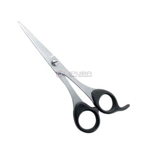 Ergonomic Professional Salon Hair <b>Scissors</b> Ultra Sharp Blades with Adjustable Tension Screw and Plastic Handle for Barbers - Product Image 1
