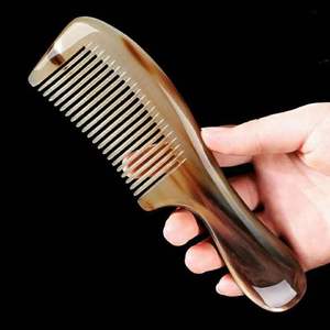 Peigne en terre cuite artisanal élégant et tendance, taille personnalisée, meilleure qualité, couleur naturelle, Inde, pour fête, biodégradable, respectueux de l'environnement, pour cheveux - Product Image 6