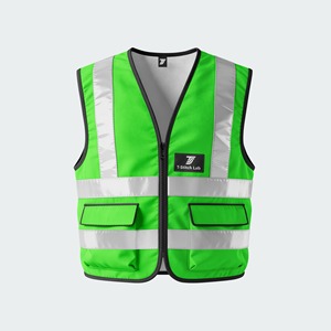 Chaqueta de Trabajo Industrial de Poliéster, Reflectante, de Alta Visibilidad, Duradera, con Certificación CE - Product Image 1