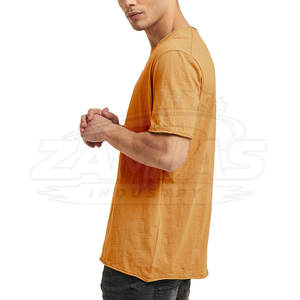 Camisetas de Manga Corta Transpirables de Alta Calidad Hechas a Medida para Hombre, 100% Algodón Orgánico, Servicios OEM Disponibles - Product Image 5