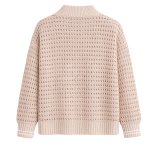 เสื้อคลุมคาร์ดิแกนผู้หญิง ผ้าเนื้อนุ่ม แขนยาว น้ำหนักเบา มีสไตล์ ใส่สบาย เข้ารูปพอดีตัว - Product Image 5