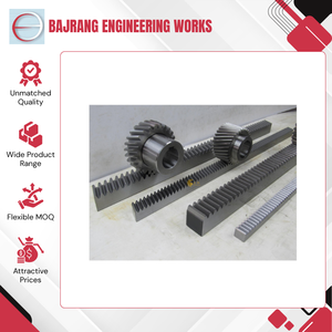 Exportación de Accesorios de Maquinaria Industrial de Primera Calidad Hechos en India, Funcionamiento Suave, Engranajes de Piñón y Cremallera en Venta - Product Image 2