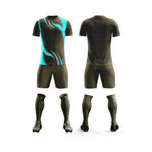 Uniforme de Fútbol de Alta Calidad con Estampado Personalizado |   Tallas para Hombres, Mujeres y Jóvenes |   Ropa Deportiva Ligera de Secado Rápido al por Mayor - Product Image 3