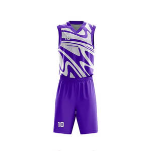 Pantalones cortos de baloncesto reversibles personalizados Jersey para hombres jóvenes Conjunto atlético de malla transpirable Sublimación Malla juvenil Reversible - Product Image 2