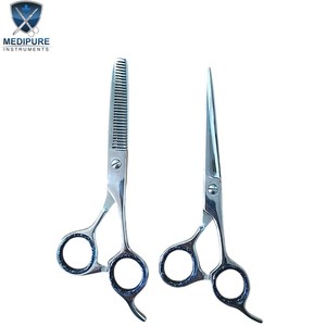 <b>Top</b> Selling Hairdressing Barber Scissors Sharp Edge Stainless Steel Hair Cutting <b>Shears</b> Beauty Instruments - Product Image 2
