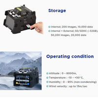 Penyambung Serat Optik Jepang 6 Motor Core Alignment Fiber Optic Fusion Splicer Tipe Z2C Produsen OEM 5G