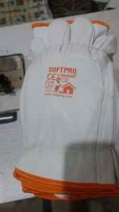 Guantes de seguridad para camiones, guantes de cuero de vaca - Product Image 4