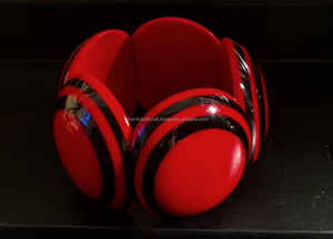 Pulsera de moda de resina de Ángel hecha a mano para mujer personalizada de alta calidad, hecho a mano modelo indio, patrón, hebra de Color, artesanías de resina - Product Image 3