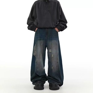 Pantalones Holgados Cómodos para Hombre con Diseño de Pierna Ancha para Uso Diario, Viajes y Actividades de Ocio - Product Image 1
