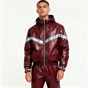 Vestes de baseball pour hommes personnalisées, style décontracté, avec col montant, qualité supérieure, disponibles en différentes couleurs - Product Image 2