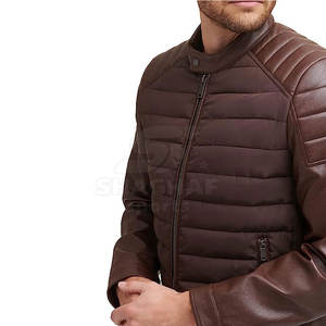 Veste d'hiver rembourrée pour homme, personnalisée en gros, avec capuche, chaude, de haute qualité, style tendance - Product Image 2