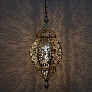 Vintage Hanging Pendant Lamp for Home <b>Decor</b> Cutwork <b>Ceiling</b> Light Fixture for Living Room Bedroom Dining Room - Product Image 3