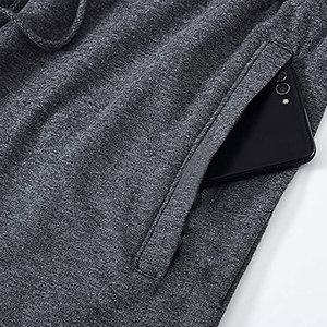 Shorts décontractés en coton de haute qualité pour hommes, shorts de sport d'été avec poches zippées, respirants, pour la course et l'entraînement - Product Image 4