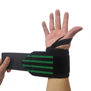 Muñequeras Deportivas de Algodón a Rayas, Transpirables y Ajustables para Deportes, Fitness, Gimnasio, Ejercicio, Unisex, 2 Pulgadas de Ancho - Product Image 2