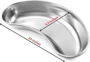 Bandeja renal hueca MayMed de alta calidad de 8 pulgadas, tamaño personalizado, juego de instrumentos médicos quirúrgicos Clase II OEM CE ISO al por mayor - Product Image 2