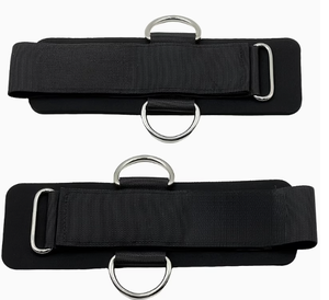PROFIT SPORT Sangles de soutien pour poignets en néoprène avec anneaux en D, fermeture auto-agrippante réglable, antidérapantes pour la musculation et l'entraînement en salle de sport, unisexe - Product Image 5