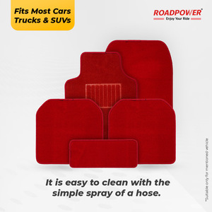 ROADPOWER (RP-MAT-104) Premium 5-Piece Universal Car Floor Mat <b>Set</b>, Heavy-Duty Non-Slip, All-Weather Protection Clean With Spray - Product Image 3