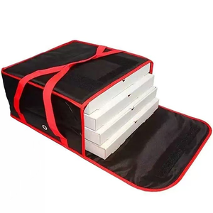 Sac isotherme pour pizza de taille moyenne en polyester 600D, sac de transport pour pizza - Product Image 3