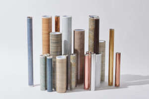 ฟอยล์ปั๊มร้อนสำหรับ MDF PVC ABS ฟิล์มถ่ายโอนความร้อนตกแต่ง  ยึดติดแน่น สีตามสั่ง - Product Image 5