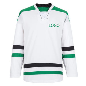 Camisetas de Hockey sobre Hielo Transpirables de Talla Grande para Verano, 100% Poliéster, Impresión Digital por Sublimación, Nombres de Equipos Personalizados, Servicios OEM, Ropa de Equipo - Product Image 2