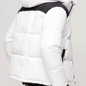 Veste d'hiver matelassée de haute qualité pour l'extérieur, veste matelassée personnalisée pour hommes, taille plus, manteau épais pour hommes - Product Image 6