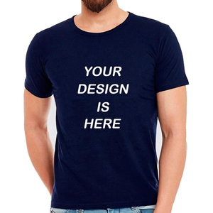 Camiseta Formal Personalizada para Hombre, Cuello Redondo, Manga Corta, Tejida, 100% Algodón, Impresión de Serigrafía con Logotipo Personalizado, Antiencogimiento, Transpirable - Product Image 6