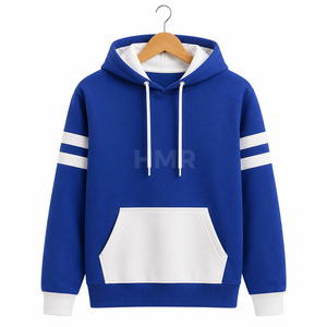 เสื้อฮู้ด HMR Sorority Sisterhood สีน้ำเงินขาว ทรงปกติ ผ้าฝ้าย มีกระเป๋า สวมใส่สบายๆ สำหรับฤดูใบไม้ร่วง - Product Image 5