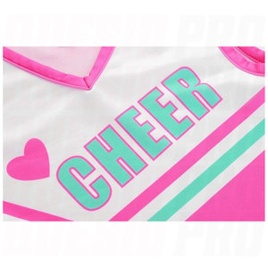 Costume de pom-pom girl pour filles, tenue de cheerleading, ensemble de costumes de cheerleading mignons pour enfants, tenue de danse pour spectacle, vêtements de sport pour équipe scolaire - Product Image 6