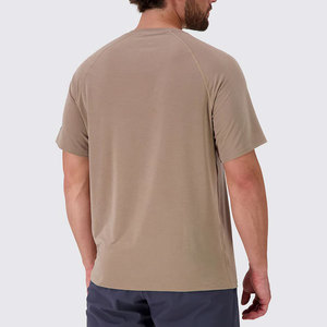 Camiseta de panel de alta calidad con estampado oversize, cómoda, de hombros caídos, a la moda, talla grande, estilo vintage, informal, cuello redondo - Product Image 2