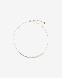 Collier tennis en diamants de laboratoire en forme de V, 100 CTW, or jaune 10K, bijoux fins pour femme, cadeau de luxe, diamants de laboratoire pour femme - Product Image 5