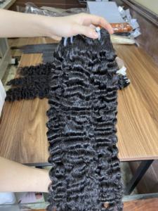 วิกผมคนแท้แบบชาวพม่าผมหยิกเป็นอัจฉริยะ - Product Image 2