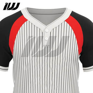 Uniformes Deportivos Sublimados Unisex, Diseño Liso, Manga Corta, para Béisbol y Sóftbol, Tallas Grandes, con Logotipo y Número del Equipo - Product Image 5
