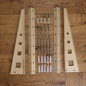 ELRC501 ชุดยึดผนัง DIY ป้องกันการกัดกร่อน 5 แรงม้า สำหรับงานหนัก โครงสร้างโลหะ ประกอบแบบยึดด้วยสลักเกลียว เคลือบสีฝุ่น มาตรฐานเวียดนาม - Product Image 5