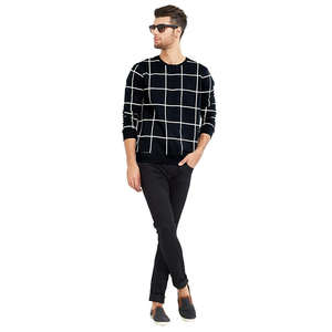 T-shirt formel à manches longues pour homme, vente en gros, impression de logo personnalisée de haute qualité, tissu tricoté 100% coton, respectueux de l'environnement - Product Image 3