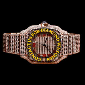 Reloj de Lujo con Esfera Cuadrada Blanca y Negra, Números Romanos, Movimiento de Cuarzo, Colección Hip Hop para Fiestas - Product Image 1