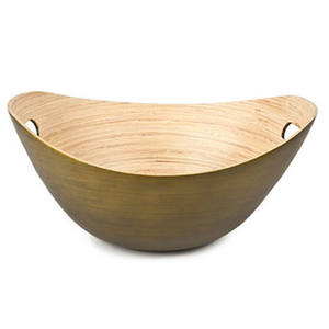 Bol en bambou naturel durable, fournisseur en gros, écologique, fait main, décoratif, pour restaurant, hôtel, léger - Product Image 5